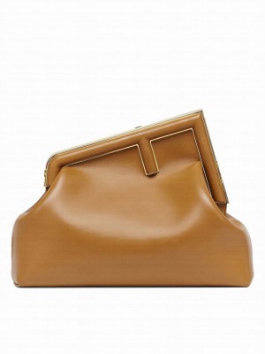 Fendi First Medium 8BP127 Coffee