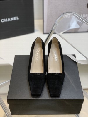 Chanel Vintage 7cm Pumps Black 2022 Collection