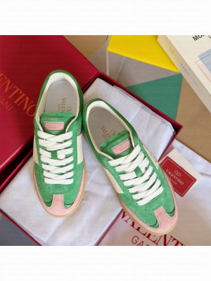 Valentino Garavani Upvillage Crosta sneaker in split leather 02 2025