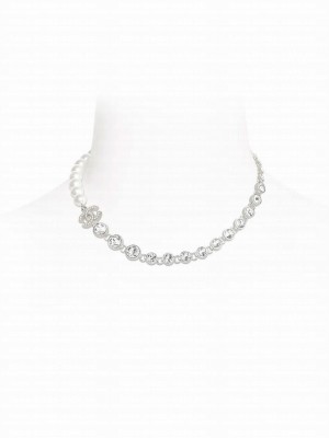 Chanel Women's Necklace ABA625 Silver