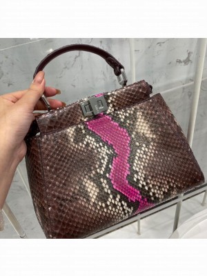 Fendi Python Peekaboo Mini Bag 04
