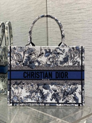 Medium Dior Book Tote Embroidery Embroidery M1296ZTDT-5