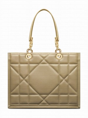Christian Dior Medium Dior Essential Tote Bag Apricot