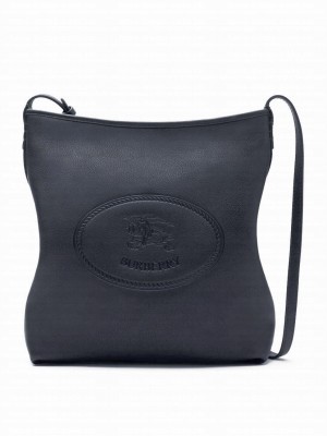 Burberry Small Highlands Shoulder Bag Black