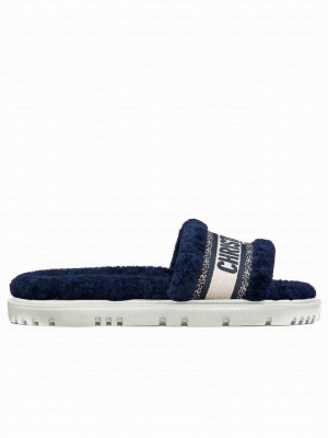 Christian Dior Women's Dway Slide Dark Blue