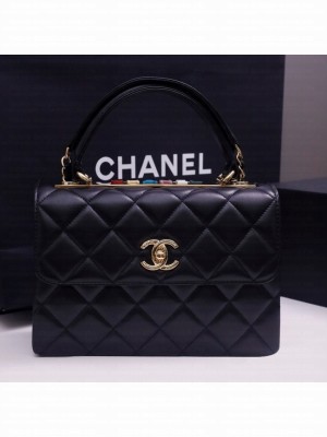 CHANEL small Flap Bag With Top Handle 92236-10