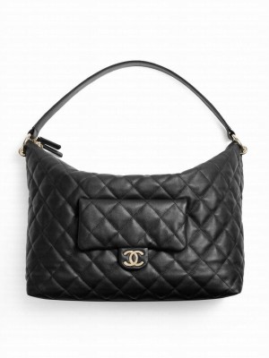 Chanel Maxi Hobo Bag AS4339 Black