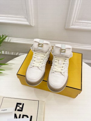 FENDI MATCH nylon high-tops sneakers 8E8380