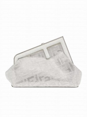 Fendi First Small 8BP129 Silver