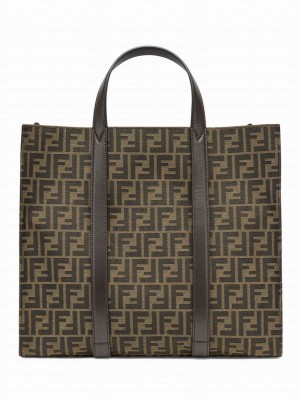 Fendi Shopper 7VA390 Coffee