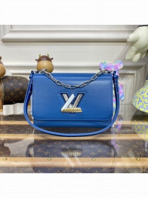 Louis Vuitton TWIST MM M50282 blue
