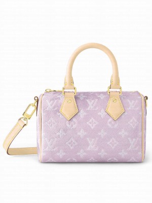 Louis Vuitton Speedy Bandouliere 20 M22849 Purple