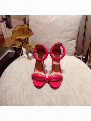 Gianvito Rossi BIJOUX 105/75 MM leather Sandals Spring/Summer 2021 Collection Pink