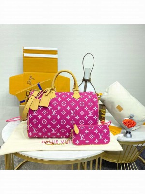 Louis Vuitton Speedy P9 Bandouliere 40 M11564 Pink-Purple