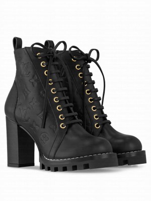 Louis Vuitton Women's Star Trail Ankle Boot 1ACH0H Black