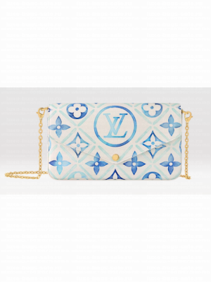 Louis Vuitton Felicie Pochette M11459 Lagoon Blue