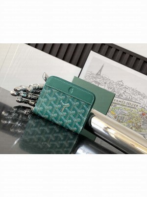 Goyard Matignon Mini Wallet Green