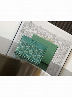 Goyard Saint-Sulpice Card Wallet Green