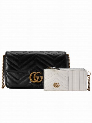 Gucci GG Marmont Mini Bag 751526 Black