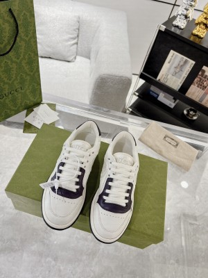 Gucci MAC80 Unisex Sneakers in Leather and Fabric 2023 01