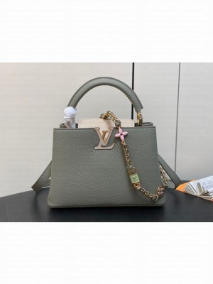 Louis Vuitton Capucines BB M52689 gray