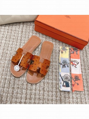 Hermes Oran Flat Slide Sandals 2023 Collection 044