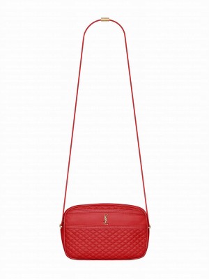 Saint Laurent Victoire Camera Bag 648990 Red