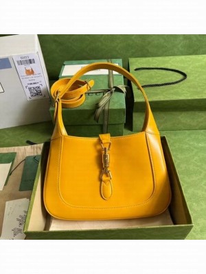 GUCCI JACKIE 1961 SMALL SHOULDER BAG 636709 yellow