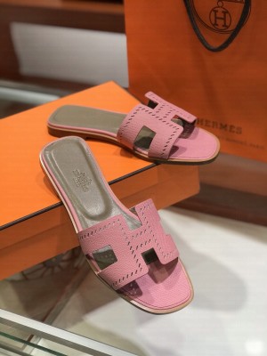Hermes Oran Flat slippers in epsom leather 022 2021 Collection