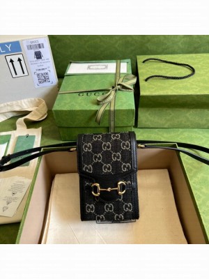 Gucci Horsebit 1955 mini bag 625615 black