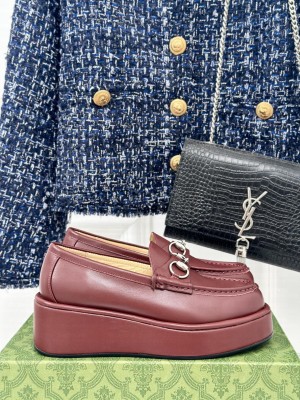 Gucci Horsebit Wedge Loafer 04