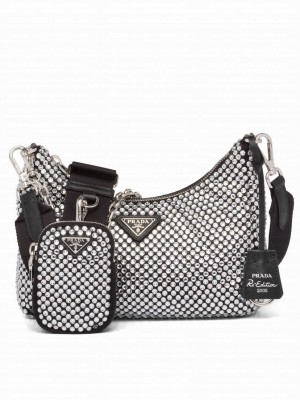 Prada Re-Edition 2005 Duchess Bag Black