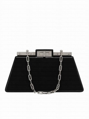 Fendi Peekaboo Cut Medium 8BN340 Black