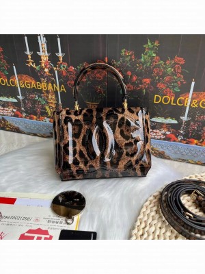 Dolce & Gabbana Patent leather G6002A BLACK&BROWN
