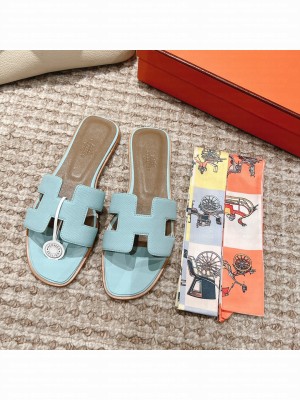 Hermes Oran Flat Slide Sandals 2023 Collection 073