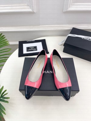 Chanel Women's Ballerinas Flat 2023 Pink 09