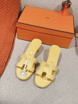 Hermes Heel 5cm Oasis Slipper Sandals 06