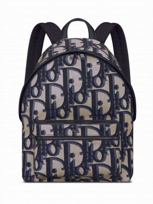 Christian Dior Rider Backpack Dark Blue