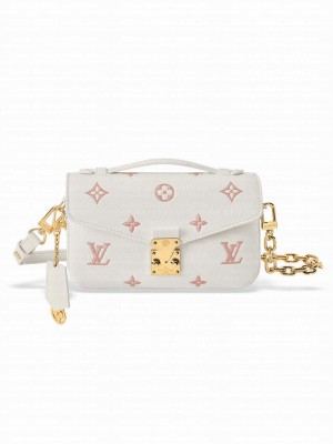 Louis Vuitton Pochette Metis East West M27575 Cream