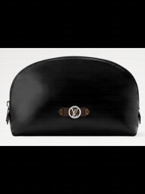 Louis Vuitton Cosmetic Pouch MM M15206 black