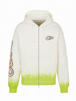 Christian Dior Women's Dior And Kaws Hooded Sweatshirt Cream