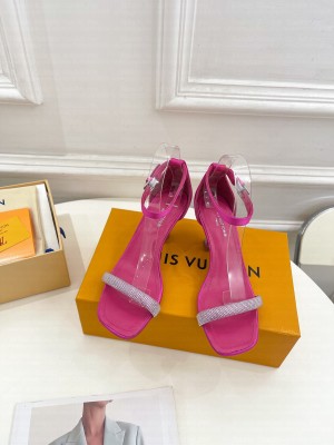 Louis Vuitton Sparkle 9.5cm Heel Sandals 2023 014