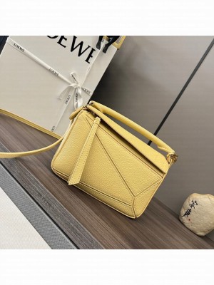 Loewe mini Puzzle Bag Original Leather 6223 yellow