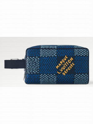 Louis Vuitton Locker Dopp Kit N40747 Blue