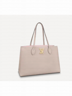 Louis vuitton original LOCKME SHOPPER M57345 Greige