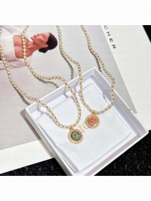 Christian Dior Women's PETIE CD Baroque Necklace 01039 2024