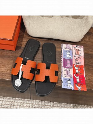 Hermes Oran Flat Slide Sandals 2023 Collection 017