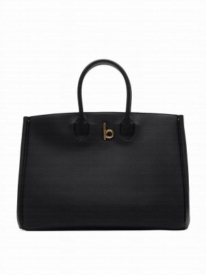 Burberry Medium Rocking Horse Tote Black