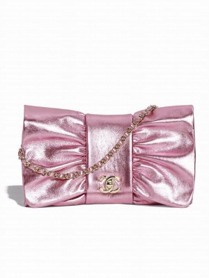 Chanel Clutch AS5129 Pink