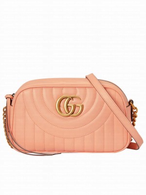 Gucci GG Marmont Shoulder Bag 447632 Pink